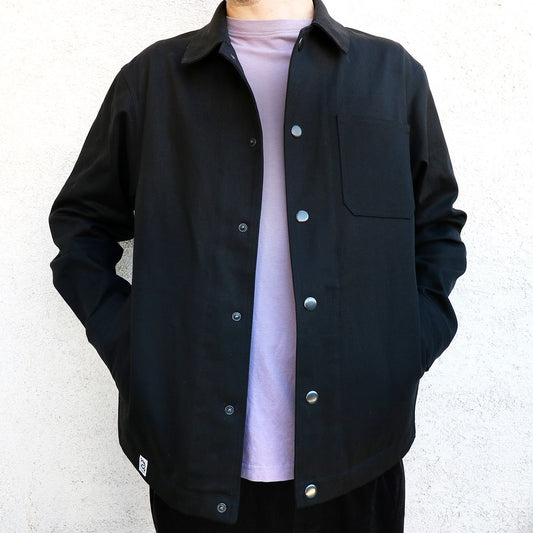 Utility Jacket - fekete