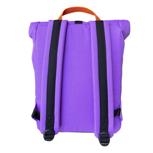 Small Roll Purple Orange hátizsák