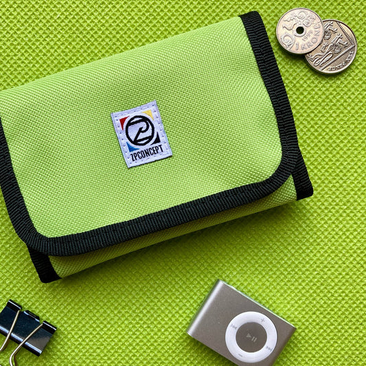 Velcro Wallet light green pénztárca