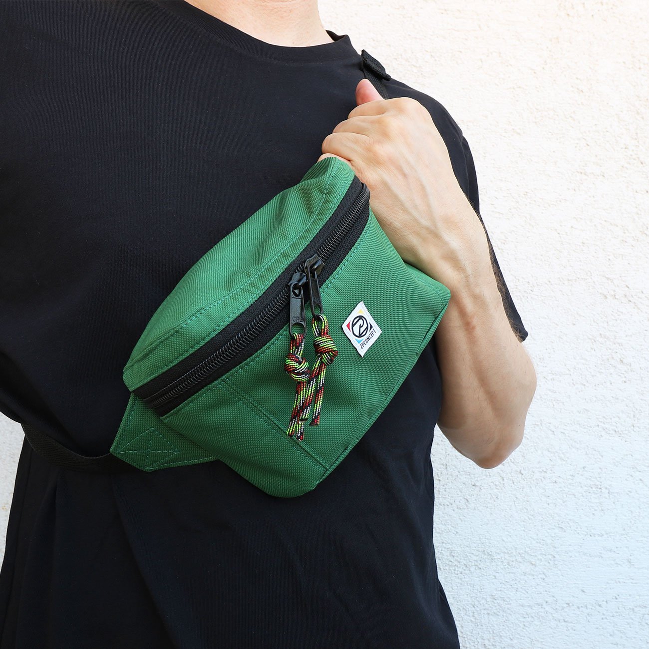 Mini Hip Pack Green övtáska