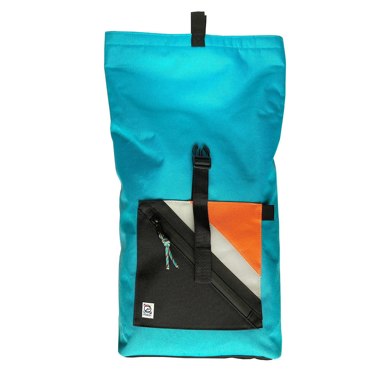 Small Roll Turquoise hátizsák