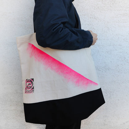 Canvas Tote pink shopper