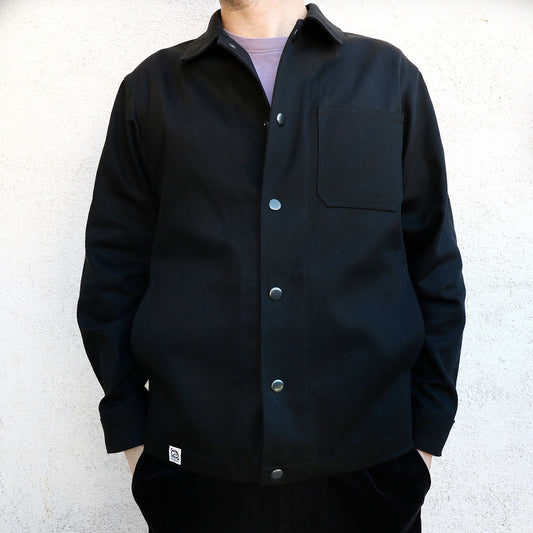 Utility Jacket - fekete