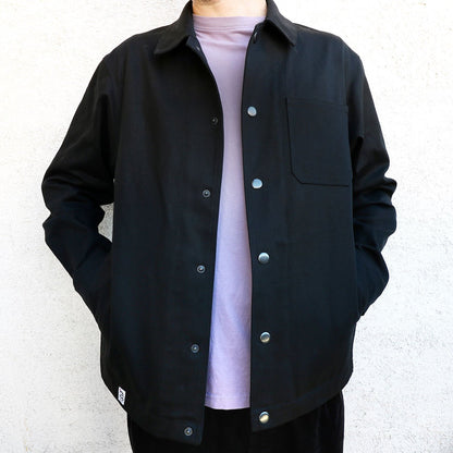 Utility Jacket - fekete