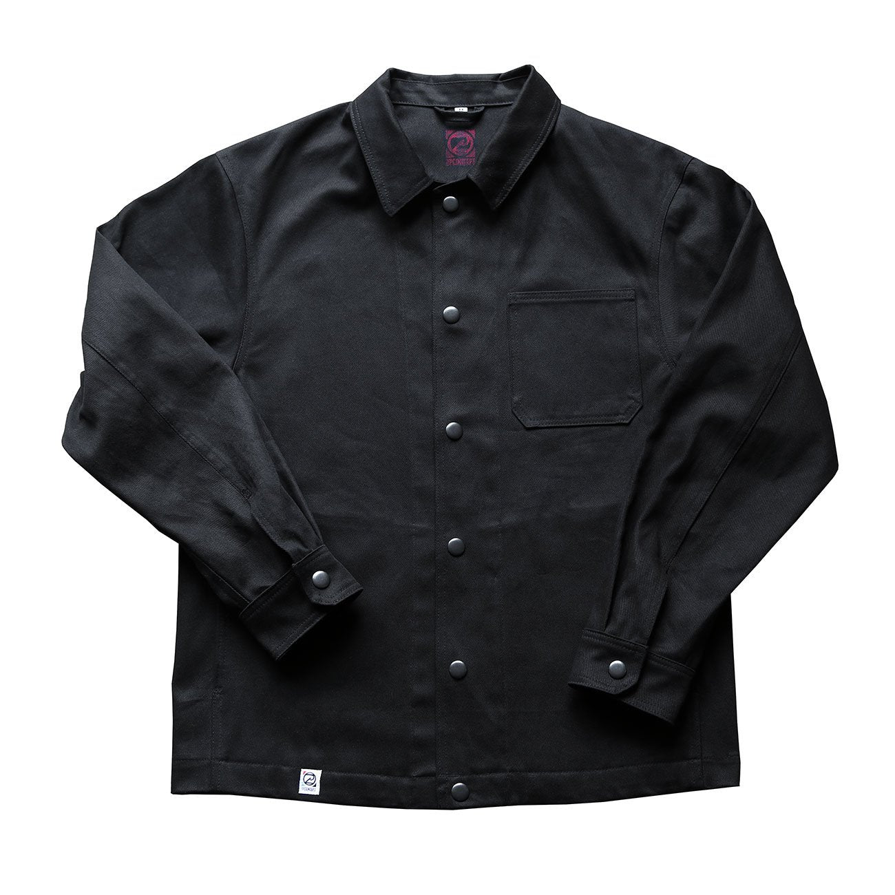 Utility Jacket - fekete