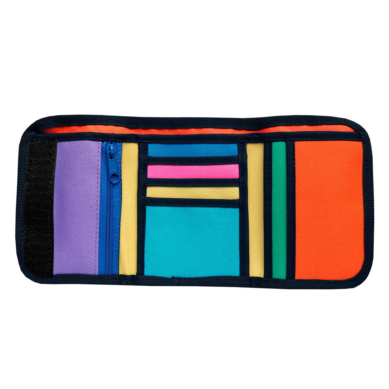 Velcro Wallet blue pénztárca