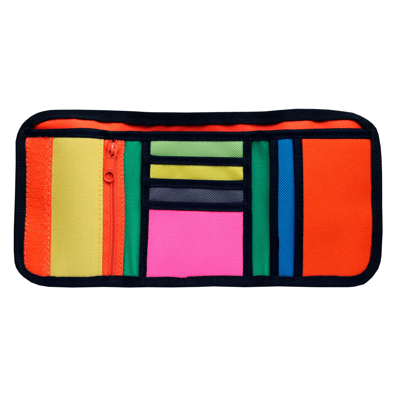 Velcro Wallet green pénztárca