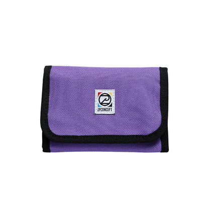 Velcro Wallet purple pénztárca