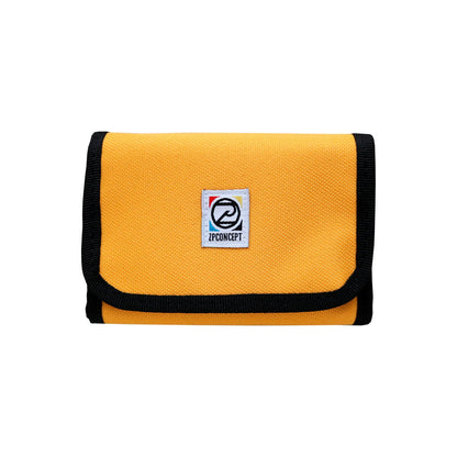 Velcro Wallet yellow pénztárca