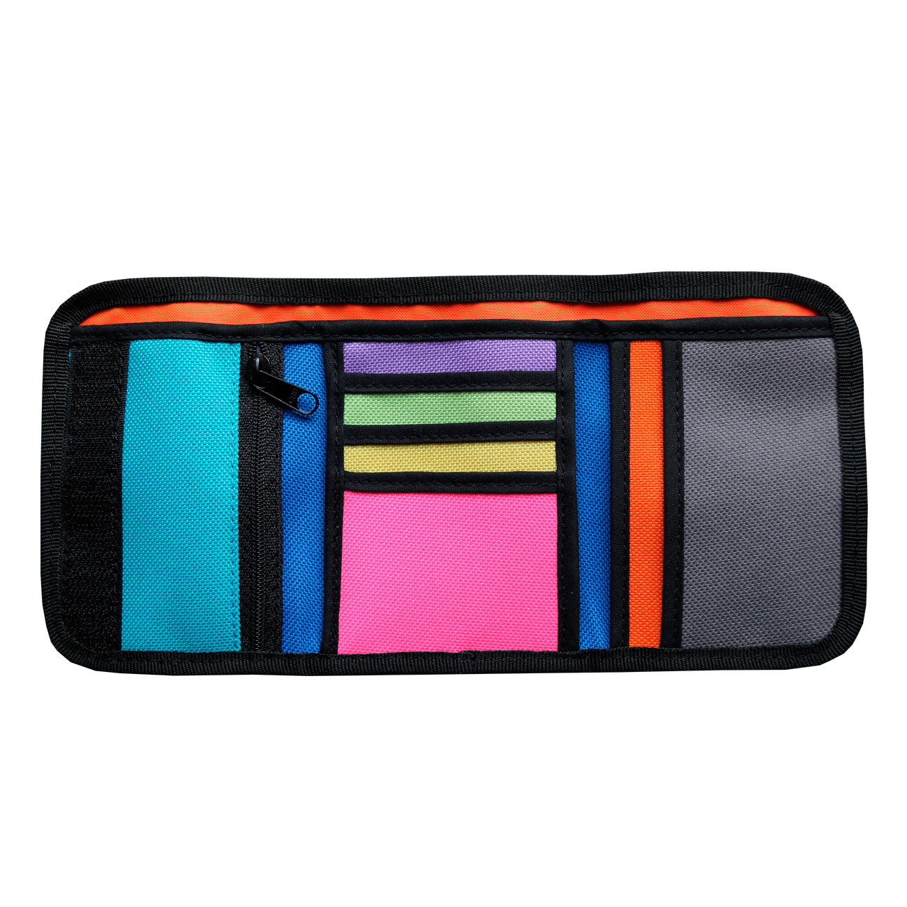 Velcro Wallet yellow pénztárca