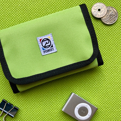 Velcro Wallet light green pénztárca