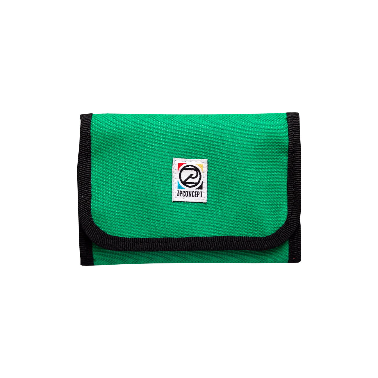 Velcro Wallet green pénztárca