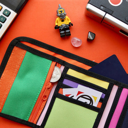 Velcro Wallet turquoise pénztárca